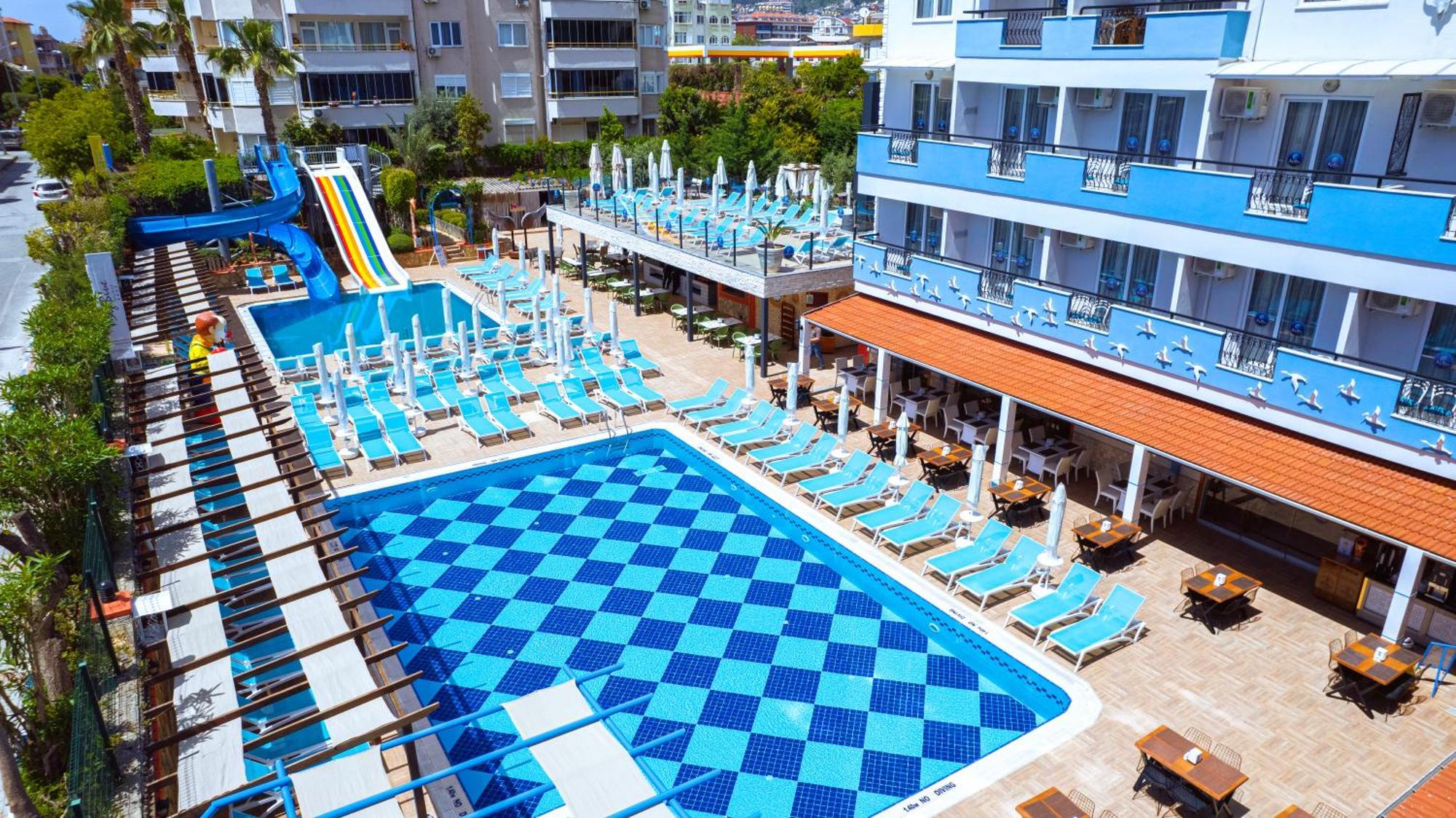 Club Big Blue Suit Hotel Alanya Bagian luar foto