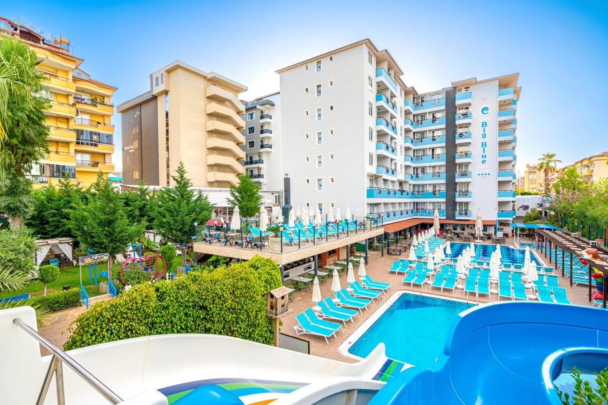 Club Big Blue Suit Hotel Alanya Bagian luar foto